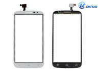 Branco/preto substituição da tela de toque do telemóvel de 4,5 polegadas para Alcate OT7050