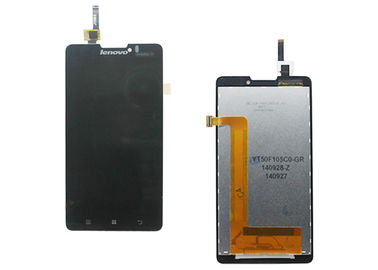 Substituição do painel LCD do telemóvel do digitador da tela de toque de 5 polegadas para Lenovo P780