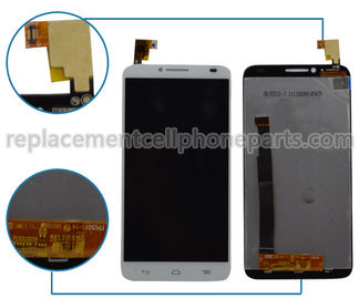 Tela do lcd do telemóvel da substituição de Alcatel OT6037 e digitador da tela de toque