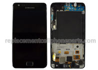 Galáxia preta s2 i9100 LCD de Samsung com as peças de substituição do digitador da tela de toque
