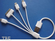ABS quatro em um cabo de USB do micro para o iPhone e o telefone móvel do andróide