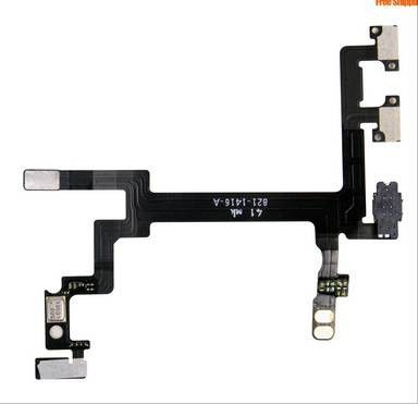 O iPhone original do cabo flexível do poder do cabo liso 5 peças de reparo e fora do cabo flexível cabografa