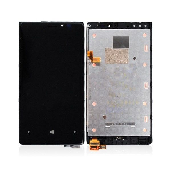4,5 conjunto brandnew de Nokia Lumia 920 LCD do preto da polegada com quadro
